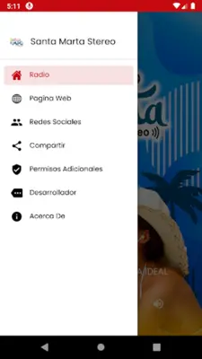 Santa Marta Stereo android App screenshot 1